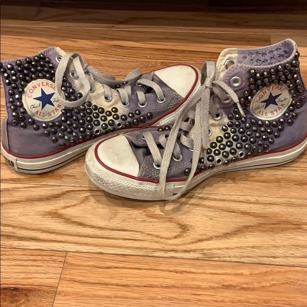 Converse Tie-dye Sneakers with Studs!!!